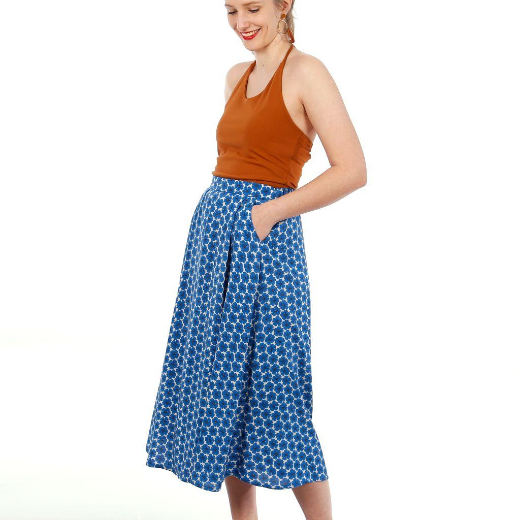 Preview: Papierschnittmuster weiter Rock Frau Carry XS-XXL